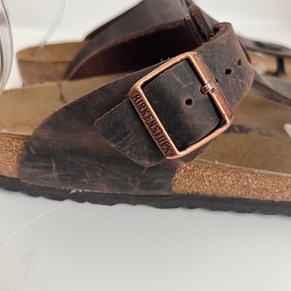 Birkenstock Gizeh Leather Summer Sandal Size 43EU - Picture 8 of 11